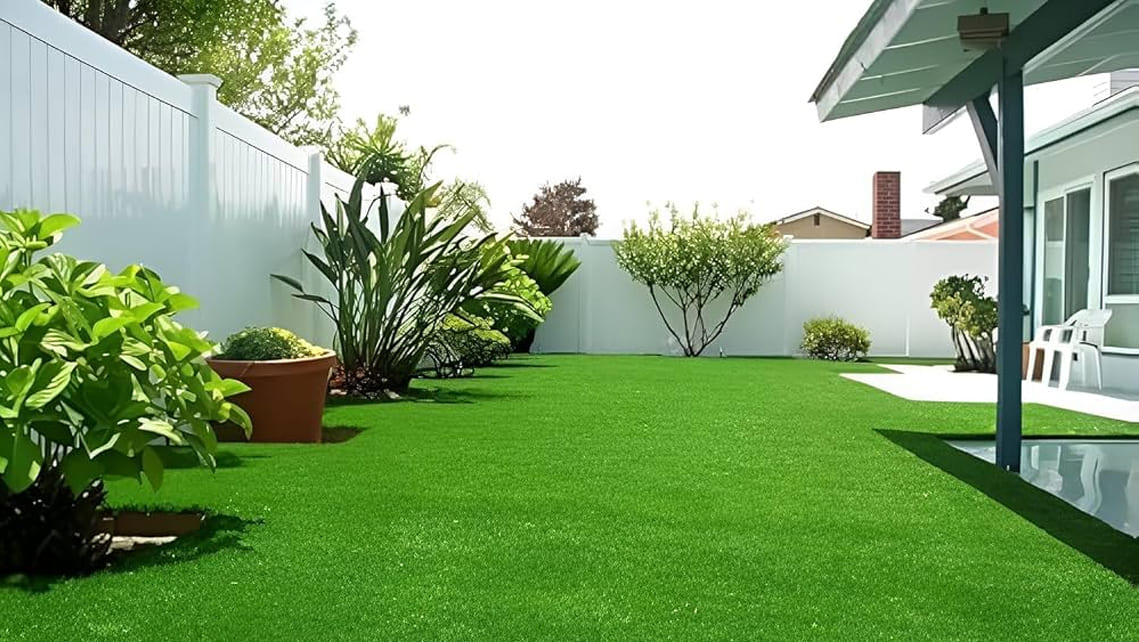 Grass turf for landscape purposes